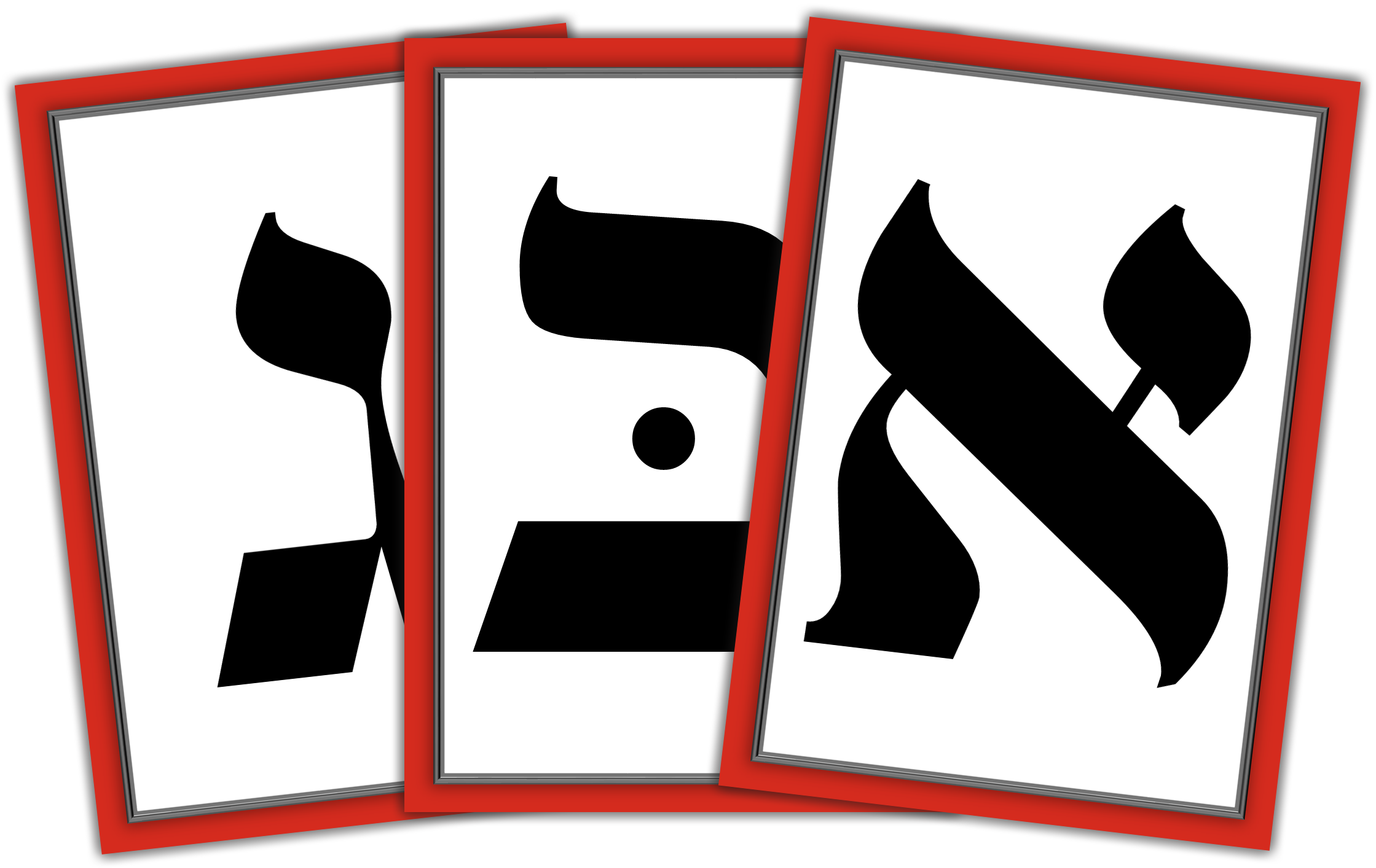 Flash Cards Red